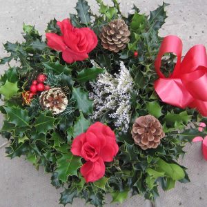 Pumpkins, Mini Cyclamen & Wreaths
