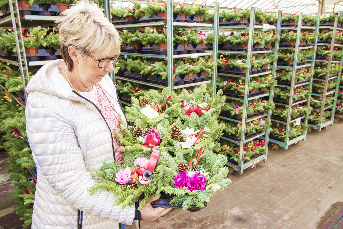 Trade Sales of Festive Wreaths & Pots